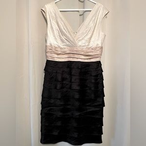 Colorblock formal dress